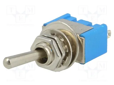 Produktbild von 1x  Schalter Hebelsc 3A/250VAC  ON-ON Pos: 2 -25÷85°C  Kippsc