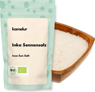Produktbild von Kamelur Inka Sonnensalz 200g