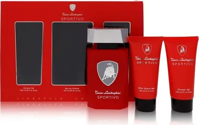 Produktbild von Tonino Lamborghini Sportivo EDT 125 ml + ASB 100 ml + SG 100 ml (man)