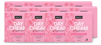 Image de 12 crèmes hydratantes Sence pour peaux sensibles - Apaisantes - 50 ml - Pack avantageux - 12 pièces