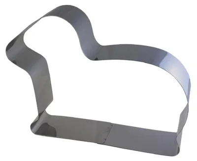 Produktbild von LARES Backform Lamm - aus rostfreiem Edelstahl - Größe ca. 27cm - für Kuchen, Gebäcke und vielem mehr