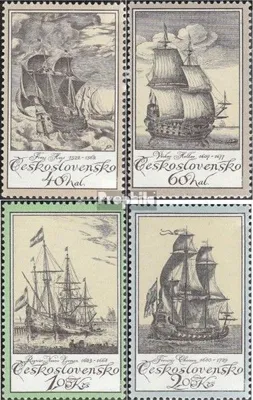 Produktbild von Briefmarken Tschechoslowakei 1976 Mi 2330-2333 (kompl.Ausg.) postfrisch Schiffe