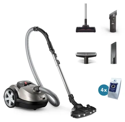 Produktbild von Philips Staubsauger 8000 Series, 900 W, weiß (XD8152/12)