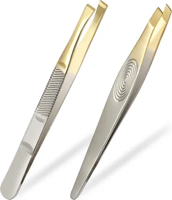Image de Sularpek Pince à épiler les sourcils Set de précision en acier inoxydable Épilation Hommes Femmes