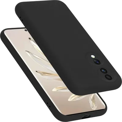 Image de Cadorabo Housse pour Honor 70 Housse en silicone Housse en silicone liquide pour téléphone portable, Housse de protection résistante aux rayures et aux chocs pour Honor 70