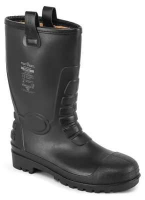 Productafbeelding van PORTWEST veiligheidsschoen FW75, zwart, rubber, veiligheidsklasse S5, maat 36