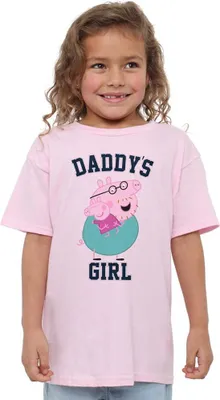 Produktbild von Peppa Pig - "Daddy´s Girl" T-Shirt für Mädchen TV22055 (104) (Hellrosa)