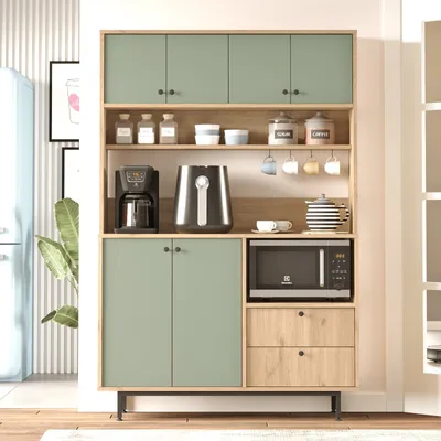 Produktbild von Skye Decor, RE5-SY, Schränke, Mehrzweckschrank, Eiche, 120 x 180 x 35,5 cm