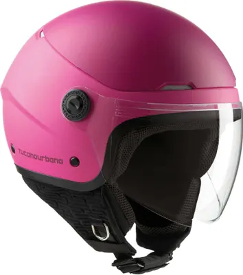 Zdjęcie produktu dla Kask Tucano Urbano EL'POP Matt Bougainville Demi-Jet z homologacją ECE 22.06, rozmiar XS