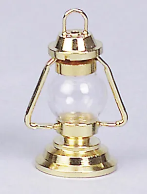 Produktbild von Petroleumlaterne für Puppenhaus, Messing gold,