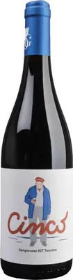 Produktbild von Cinco Sangiovese IGT Toscana 2024 Toskana | Italien | 13% vol | 0,75