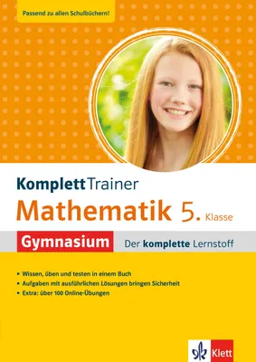 Immagine prodotto di KomplettTrainer Gymnasium Mathematik 5. Klasse
