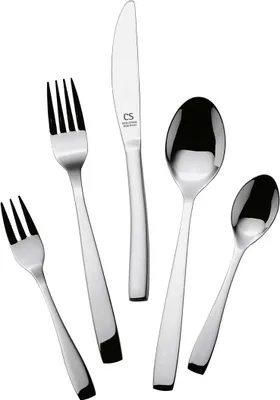 Produktbild von Menübesteck Cuxhaven, silber, 60-teilig (1 Set)