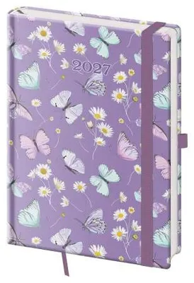 Immagine prodotto di Agenda settimanale A5 Vario Delicate con elastico (DVR423-18-27)