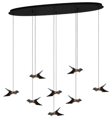 Productafbeelding van Vogeltjes hanglamp Paratebueno 116cm