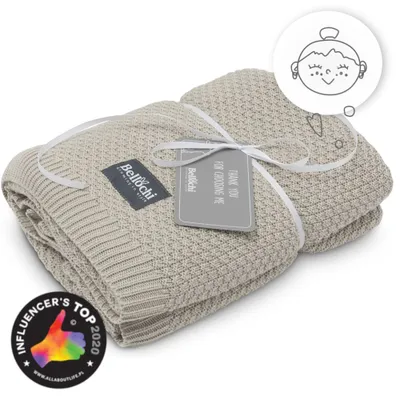 Obrázok produktu pre Bellochi Veľká bambusová prikrývka pre matky, 170x130 cm - creamy nut