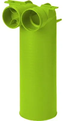 Obrázek produktu pro Přípojka na ventil Wolf DN 125 s 2hrdly 75 mm, délka 325 mm