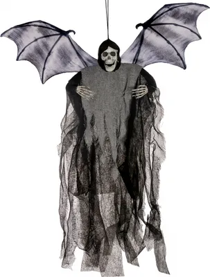 Produktbild von Vampir Fetzenreaper mit Fledermausflügel als Hängefigur 60 cm