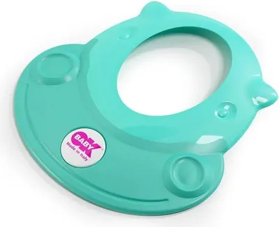 Immagine prodotto di paraspruzzi da bagno Hippo turchese