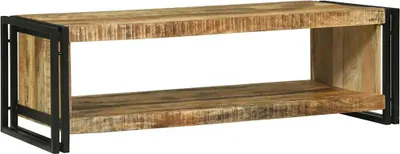 Produktbild von Couchtisch Braun 120 x 50 x 38 cm Massivholz Mango