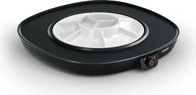 Produktbild von Princess 103260, Schwarz, Weiß, Freistehend, Aluminium, 1 Zone(n), Aluminium, Keramik