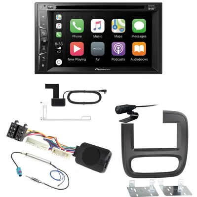 Produktbild von Pioneer AVH-Z3200DAB Bluetooth MP3 USB DAB+ CarPlay Einbauset für Fiat Talento