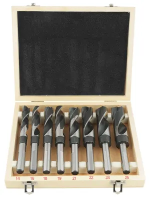 Produktbild von Spiralbohrer Set von 8 Stück - HSS-Bohrer - Metallbohrer - Bohrerset - Langlebig - Hartverpackung