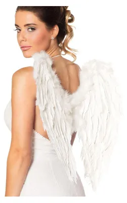 Produktbild von Boland B.V. GmbH & Co. KG Engelsflügel aus Federn, weiß, ca.50x50 cm