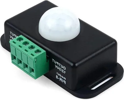Image de Interrupteur à LED avec détecteur de mouvement et minuterie - Contrôleur de bandes LED pour bandes LED vertes