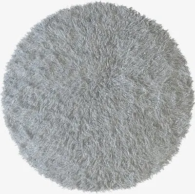 Produktbild von Teppich Rund Hochflor Teppich Wohnzimmer Teppich Langflor Teppiche für Wohnzimmer flauschig Shaggy Schlafzimmer Bettvorleger Outdoor Carpet(Ø 100 cm Rund,hellgrau)