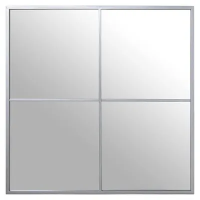 Produktbild von Quadratischer Wandspiegel aus Metall