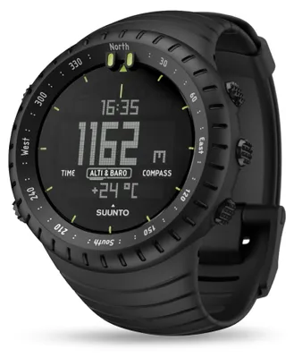Produktbild von Suunto Core Outdoor-Uhr mit Höhenmesser, Barometer und Kompass, All Black