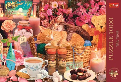 Produktbild von Trefl Puzzle Tea Time All Things Nice 1000 Teile