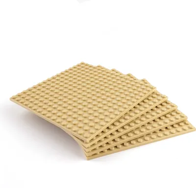 Produktbild von LEGO® 16x16 Platten Bauplatten Hellbeige Beidseitig bebaubar - 91405 NEU! Menge 4x