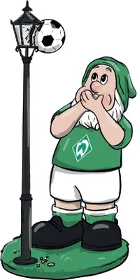 Produktbild von Werder Bremen SVW Gartenzwerg Laterne 0