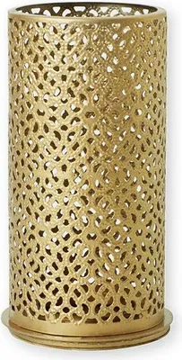 Obrázok produktu pre Duni svietnik Bliss zlatý 14 cm x 7,5 cm LED dekorácia stolová gastro reštaurácia