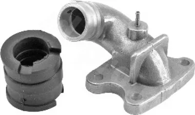 Image de TNT tubulure d'admission ouverte compatible avec Peugeot debout pour carburateur Dell Orto PHVA 17,5mm / PHBG 19 - 21mm
