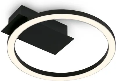 Produktbild von LED Deckenleuchte, schwarz, LED/5W