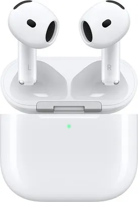 Produktbild von Apple AirPods 4 TWS Bluetooth-Kopfhörer mit Geräuschunterdrückung und 5 Stunden Betriebsdauer