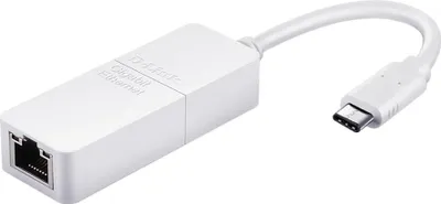 Produktbild von D-Link DUB-E130 USB-C USB 3.0 Gigabit Adapter