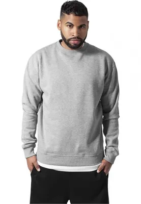 Immagine prodotto di Urban Classics TB014E | Felpa a girocollo da uomo - Colore: Grigio - Taglia: 5XL