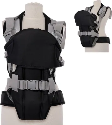 Produktbild von Lorelli Babytrage 3 in 1 Tragehilfe Weekend Bauchtrage 2 Richtungen ab 4 Monate black