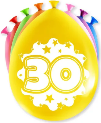 Image de Ballons figurines Paperdreams - 30 ans