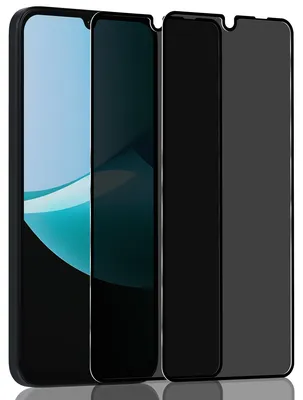 Obrázek produktu pro 2-balení Xiaomi Redmi 15A Ochranné sklo na displej Privacy - Tvrzené sklo 9H - Super kvalita 3D