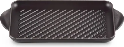 Produktbild von Induktions- und Pfannengeeignete gusseiserne Grillplatte - 32,5 cm