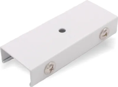 Produktbild von Stoßstellenverbinder Abhängebrücke Breite 80 mm passend für EUTRAC | weiss