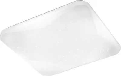 Obrázek produktu pro Čtvercový LED stropní svítidlo KASTOR, bílé, 15 W, neutrální bílá, 1500 lm, plast, rozměry: 6,5 × 27 × 27 cm, IP20, Polux