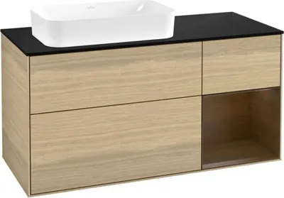 Produktbild von Villeroy & Boch F692GNPC Waschbeckenunterschrank Finion F69