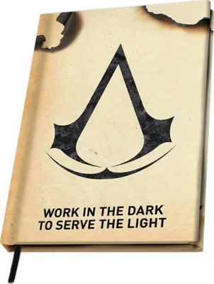 Produktbild von Assassin's Creed - A5 Notebook "Crest" X4