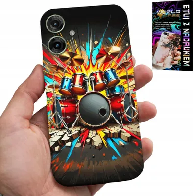 Obrázok produktu pre Puzdro pre Realme Note 60 - Rock Drums Rock & Roll + ochrana displeja